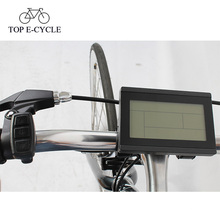 2017 exhibición popular del LCD del eBicycle de la bicicleta eléctrica con el cable impermeable / normal